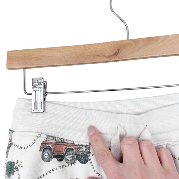 American Eagle Jogger Sweatshirt Matching Set Red Truck Christmas Tree Sz XS - Picture 6 of 7